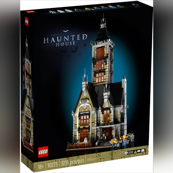 RETIRED LEGO Haunted House (10273) - Picture 1 of 8